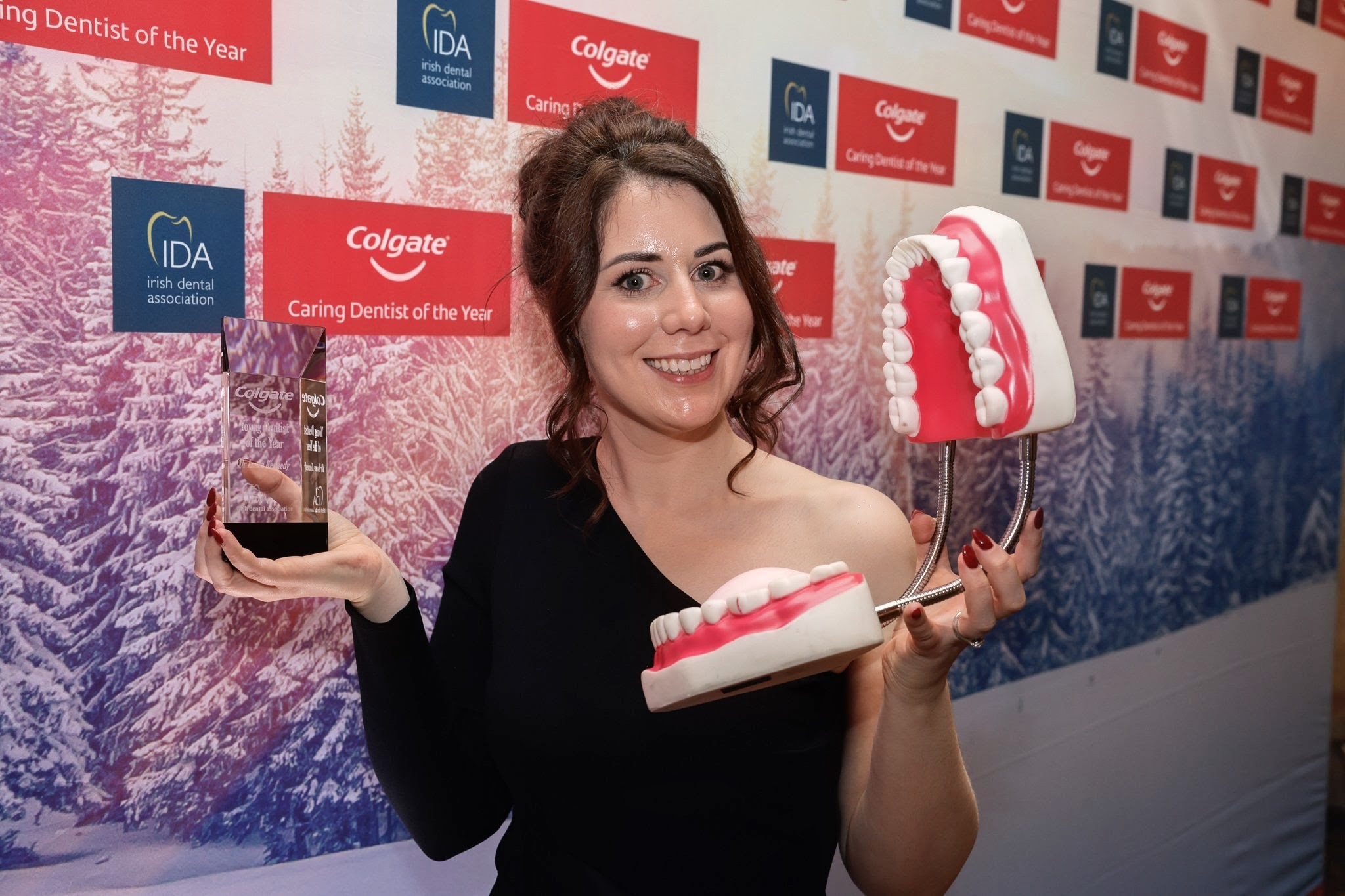 Dr Laura Kennedy IDA Caring Dentist of the Year award winner Lion Medical Dental Clinic Dublin